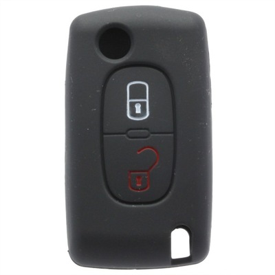 Чехол силиконовый ключа citroen berlingo 2008- фото №1