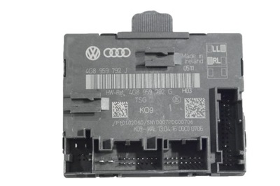 Audi a6 c7 4g0 lift модуль двері 4g8989792g фото №1