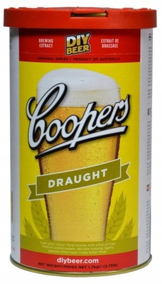 piwo brewkit COOPERS DRAUGHT 1,7kg/23L goryczkowe