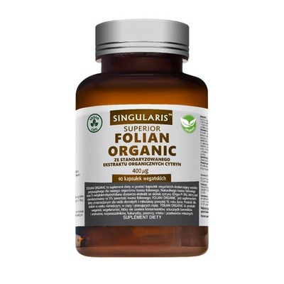 Singularis Superior Folian Organic 400 mcg 90 kaps