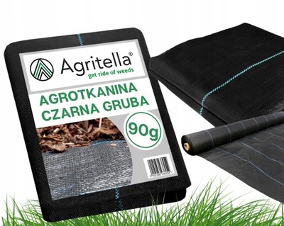 Agrotkanina tkanina na chwasty 3,2 x 10m GRUBA mata ściółkująca 90g/m2 UV