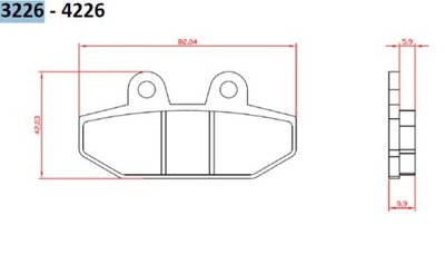 BRENTA TRINKELĖS STABDŽIŲ KH710 HARLEY-DAVIDSON 1750 