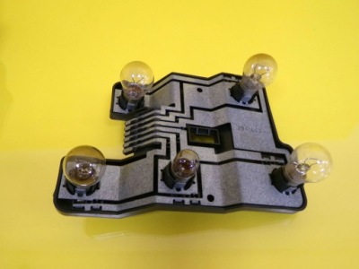 Вкладыш лампы левый задний  opel astra f 394449 nr641 фото №1