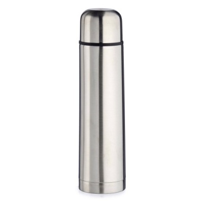 TERMOS NA NAPOJE NA HERBATĘ KAWĘ METALOWY SREBRNY 750 ml