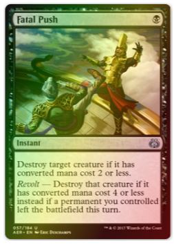 Fatal Push FOIL Aether Revolt