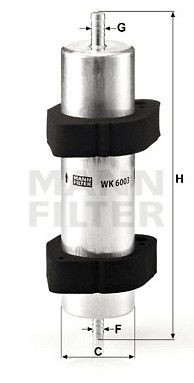 FILTRO COMBUSTIBLES AUDI Q5 Q7 2.0 3.0 4.2 2006-  