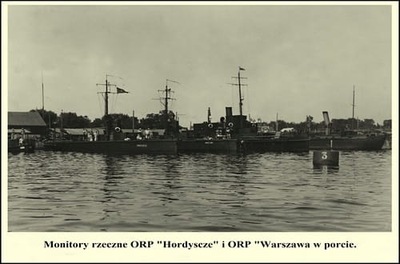 ORP Hordyszcze i Warszawa -Reprodukcja 6773