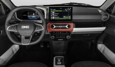 Dacia spring lift панель приладів консоль подушка безпеки подушки безпеки повітряні подушка безпеки ремені pas фото №1