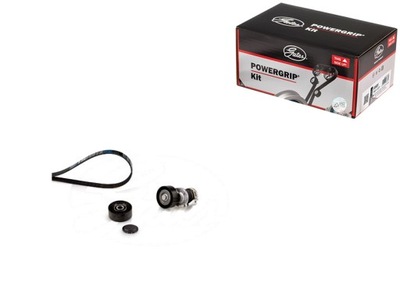 Набор ремни многоручейковых с ролики audi a4 allroad b8 a4 b8 a5 a6 фото №1