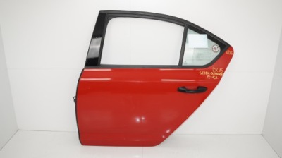 Дверь левый задняя skoda octavia iii 12-16r hb lf3k фото №1