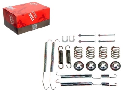 Набор монтажный колодка тормозных trw mb007600 k фото №1