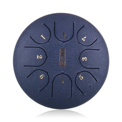 Tongue Drum Lotus Children drum 6" 8 ton Hluru-Huashu TC8-6-NavyBlue