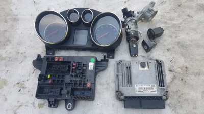 Opel insignia a 2.0cdti бортовой компьютер набор стартовый фото №1