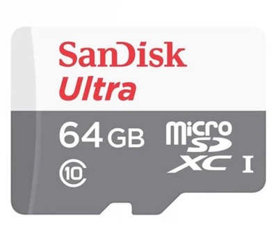 Karta micro SD SANDISK ULTRA 64 GB 100 MB/s