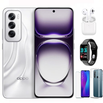 Smartfon Oppo Reno12 12 GB / 512GB 5G srebrny