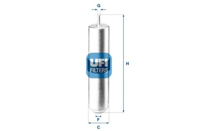 UFI FILTRO COMBUSTIBLES BMW 2 ACTIVE GRAN TOURER X1 F48 MINI MINI 3 OEM  