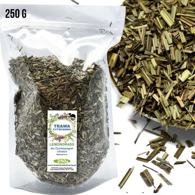 TRAWA CYTRYNOWA suszona cięta lemongrass 250g