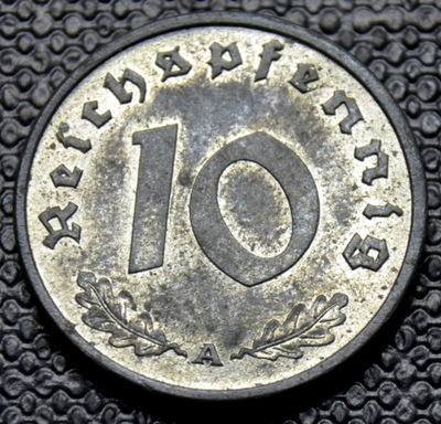 10 PFENNIG 1941 A - OKOŁOMENNICZA