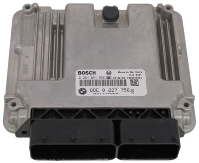 COMPUTADOR DEL MOTOR ECU BMW DDE8227758 0281031923  