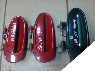 Kia shuma i sephia ii 97-01 ручка права задня задня фото №1