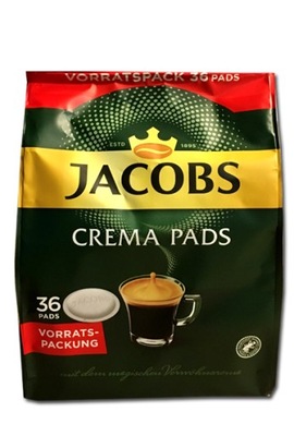 Jacobs Crema pads 36 szt