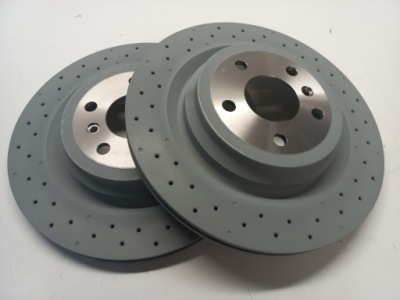 Диск гальмівна mercedes оригінальний номер задня a1664230412 ml w166 фото №1