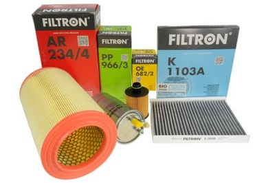 Filtron набор фильтров fiat bravo ii 1.6 multijet фото №1