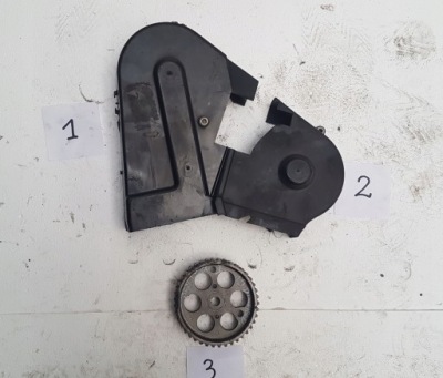 Накладка колесо зубчатое шкив распределительного вала berlingo 1.9 d фото №1