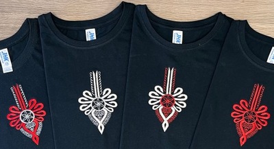 T-shirt koszulka HAFT parzenica góralska folk 9-11