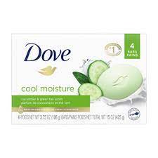 Dove Cool Moisture 4x106 g - Mydło w kostce