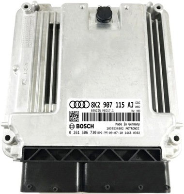 8K2907115AJ 0261S06730 COMPUTADOR ECU AUDI A4 / A5  