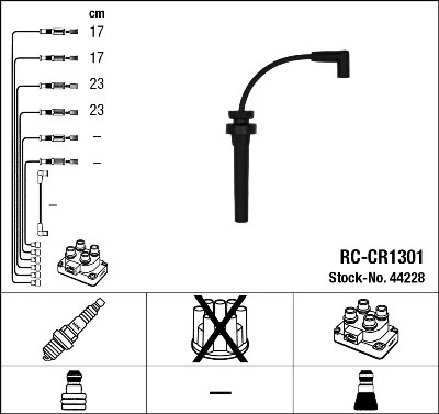 RC-CR1301 44228 NGK 