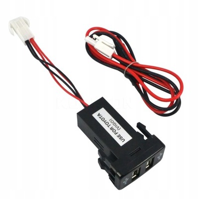 PARA TOYOTA HILUX VIGO CON USB AUDIO 5V 2.1A RANURA  