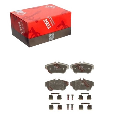 Гальмівні колодки гальмівні trw gdb1740 фото №1