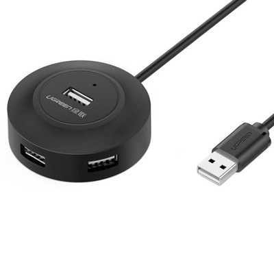 UGREEN HUB 4w1 USB-A - 4x USB-A 2.0 480Mb/s 1m