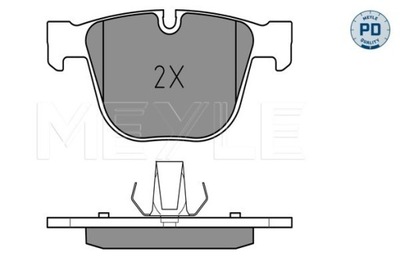 КОЛОДКИ HAM. BMW T. 3/5/6/7/X5/X6 03-