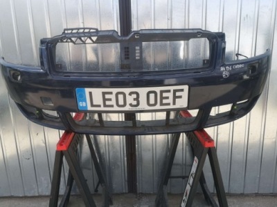 Бампер перед audi a4 b6 cabrio ксенон омыватель фото №1