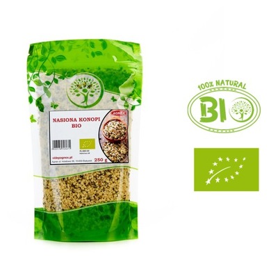 NASIONA KONOPI BIO ŁUSKANE ECO 250g AGNEX