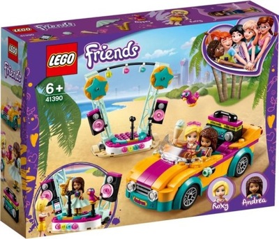 LEGO Friends Samochód i scena Andrei 41390