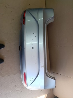 Seat leon ii lift 09r- бампер задняя задний ls7y фото №1