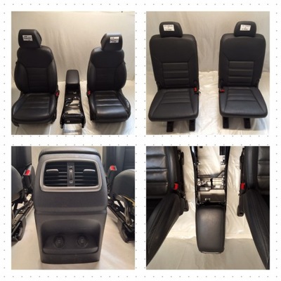 Kia sorento iii 7 человек кожа сиденья заднее сиденье вентилируемые комплект с туннель фото №1