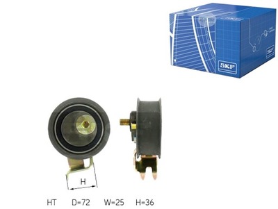 Skf vkm 11116 ролик натяжителя, ремень распределительного вала фото №1