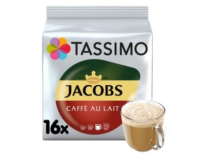 Kapsuły TASSIMO Jacobs Cafe Au Lait