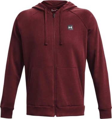 BLUZA MĘSKA UNDER ARMOUR RIVAL FLEECE FZ HOO r L