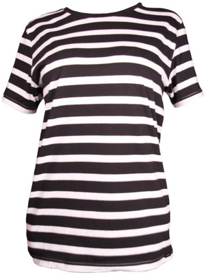 LEE t-shirt BLACK regular STRIPE TEE _ M