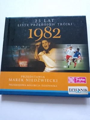 25 lat listy przebojów Trójki 1982 Niedźwiecki CD ok. 60 min. + książeczka