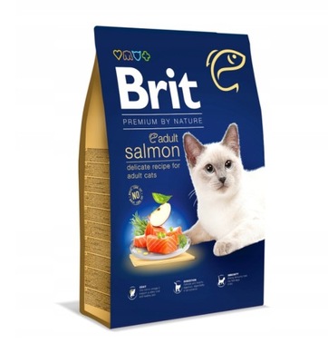 Brit Premium Cat Adult Salmon 8kg