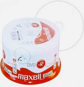 Płyta DVD MAXELL DVD-R 4,7 GB 50 szt Printable