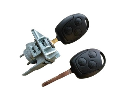 NUEVO PIEZA INSERTADA CERRADURA PARA DE PUERTA IZQUIERDOS IZQUIERDO PIEZA INSERTADA DE PUERTA CONTROL REMOTO FORD FOCUS MK2 II  