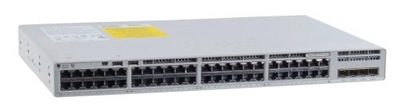Switch Cisco C9200L-48P-4G-E 48x 1Gbit RJ45, 4x 1Gbit SFP PoE+ 2xPSU